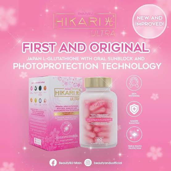 Hikari Ultra Whitening Glutathione - New and Improved!