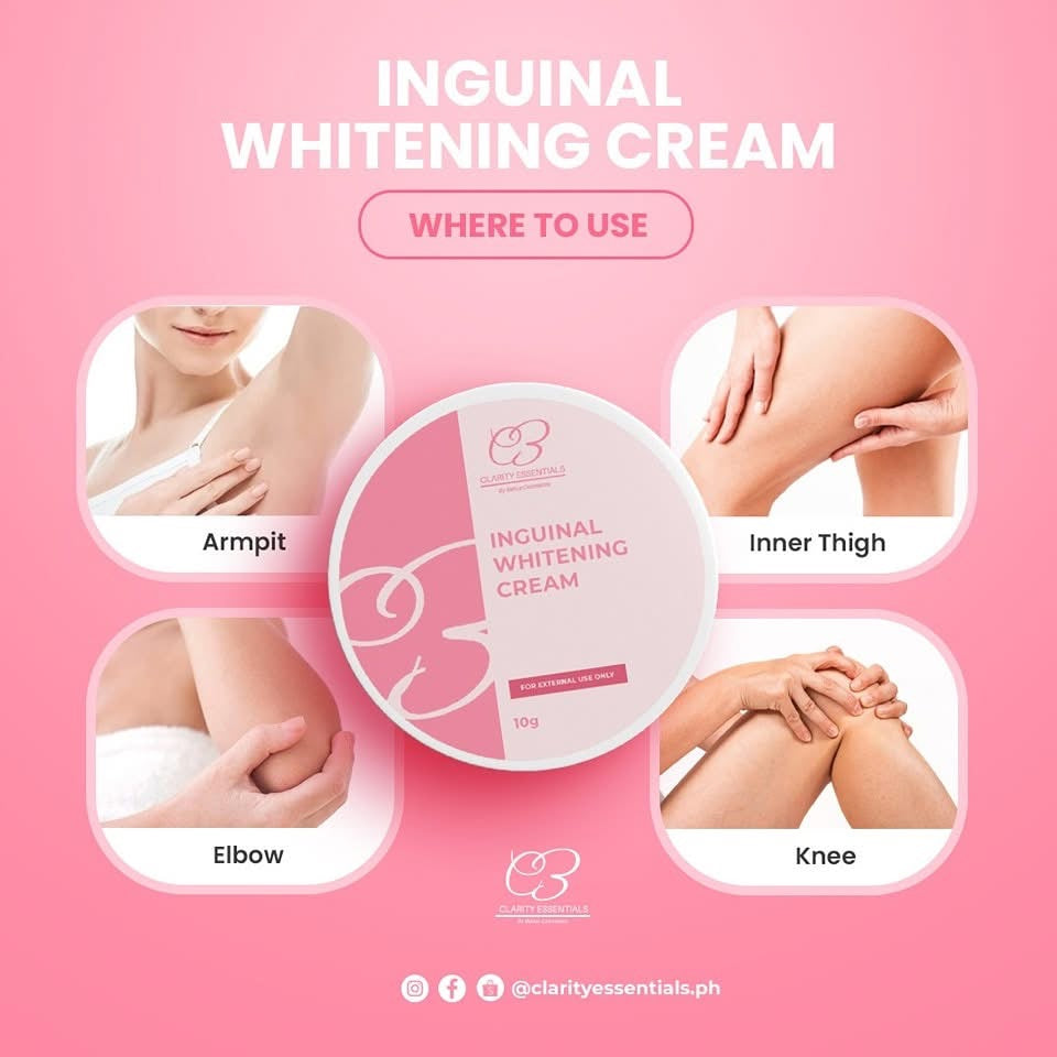 Clarity Essentials Inguinal Whitening Cream 50g