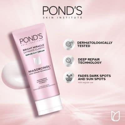 Pond’s Bright Miracle Ultimate Clarity Serum NORMAL Day Cream 40g