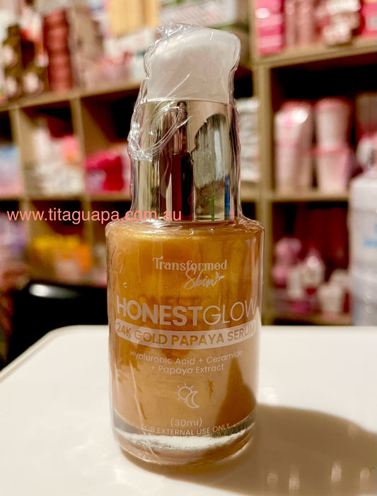 Honest Glow 24K Gold Papaya Serum 30ml