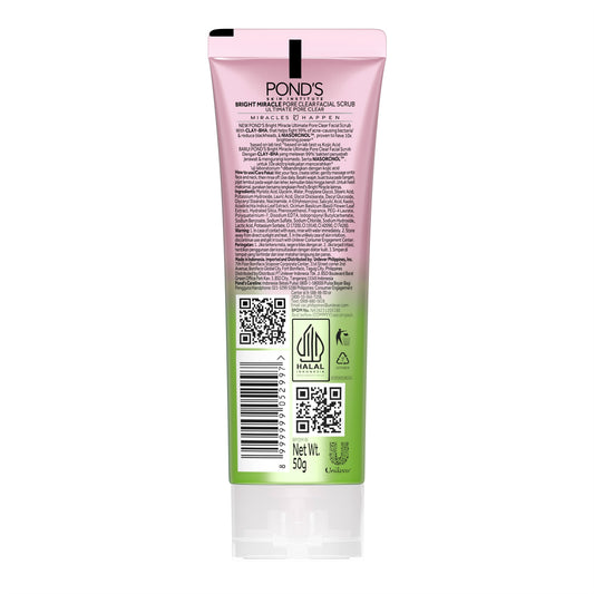 Pond’s Bright Miracle Ultimate Pore Clear Facial Scrub 50g