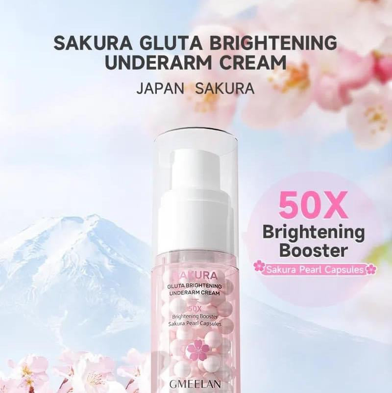 Gmeelan Sakura Gluta Brightening Underarm Cream