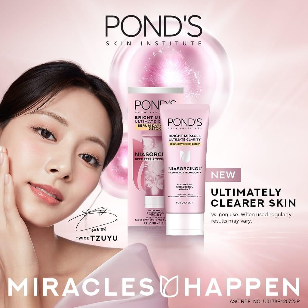 Pond’s Bright Miracle Ultimate Clarity Serum DETOX Day Cream 40g