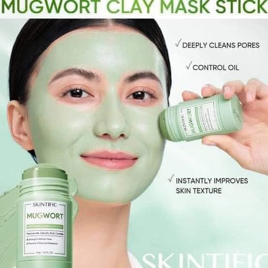 Skintific Mugwort Acne Clay Stick 40g