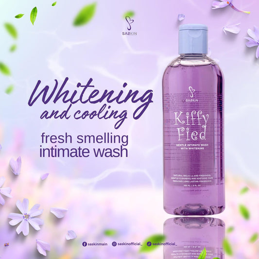 Kiffy Fied Gentle Intimate Wash with Whitening by Saskin 150ml