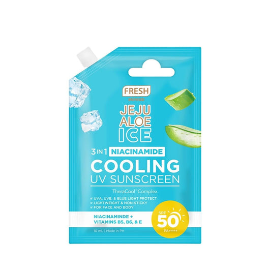 Jeju Aloe Ice 3in1 Niacinamide Cooling UV Sunscreen 10mL by Fresh SkinLab