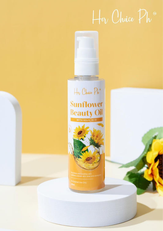 Her Choice Sunflower Beauty Oil with Kojic Acid 100ml