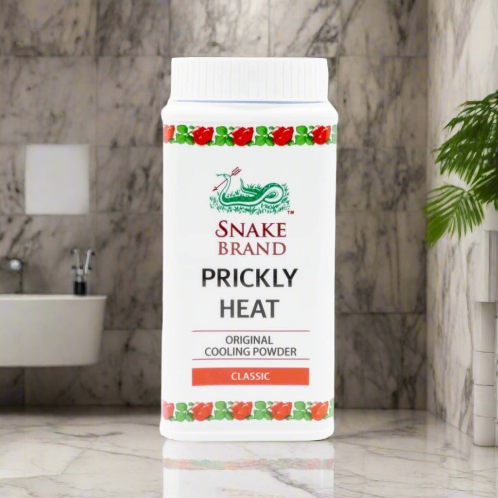 Snake Brand Prickly Heat Original Cooling Powder - CLASSIC 50g