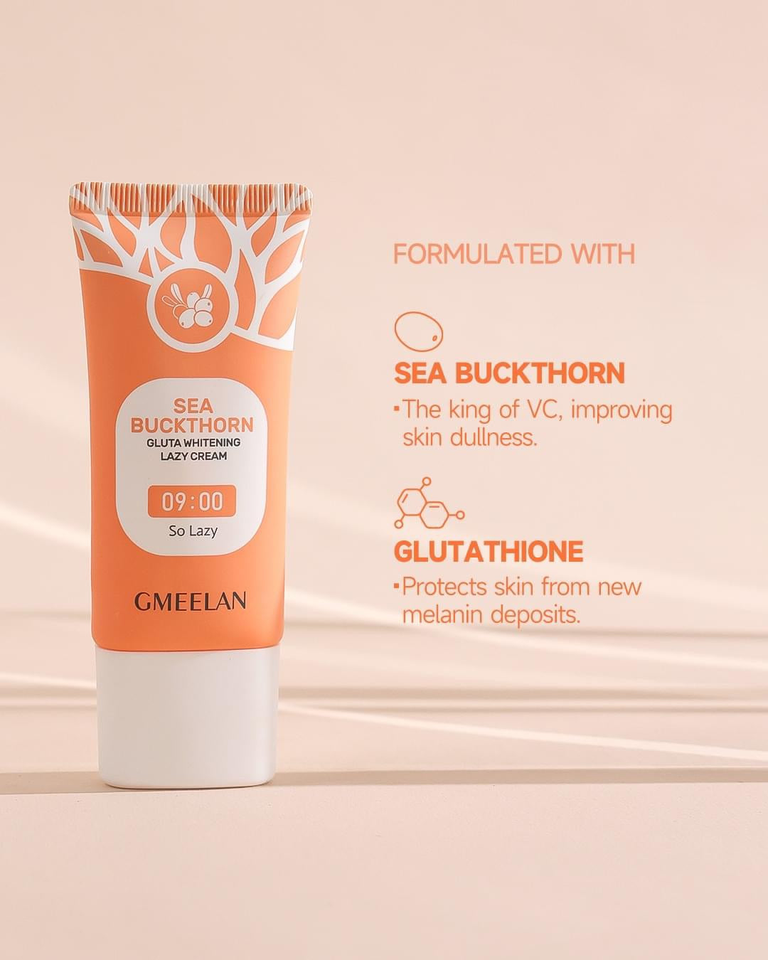 Gmeelan Sea Buckthorn Gluta Whitening Lazy Cream 30g