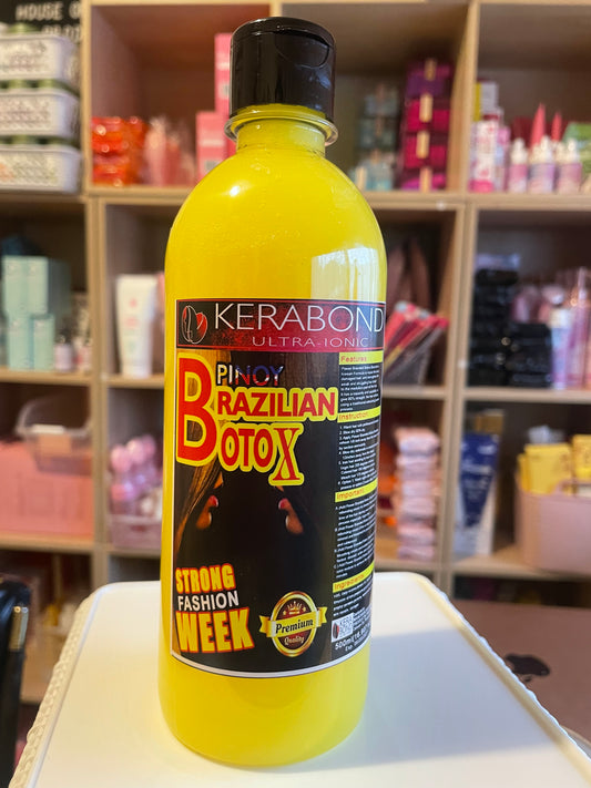 Kerabond Ultra-ionic Pinoy Brazilian Botox Hair Treatment 500ml - STRONG