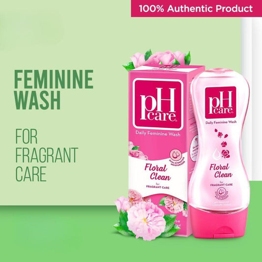 pH Care Daily Feminine Wash Floral Clean 150ml