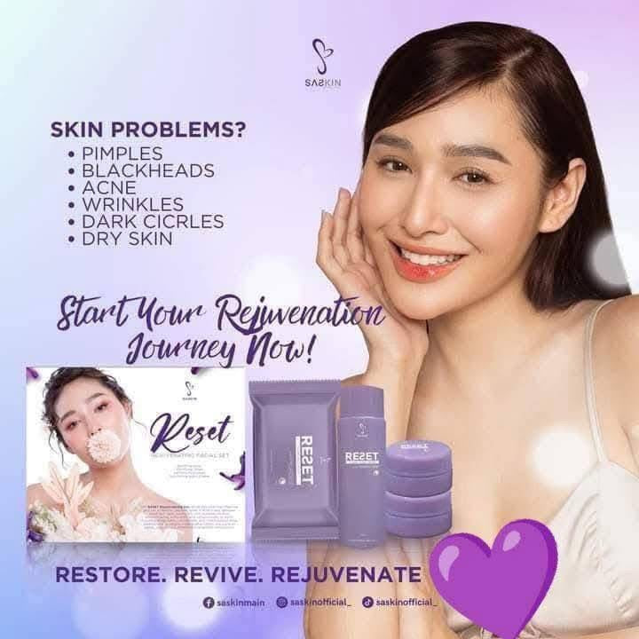 Saskin Reset Rejuvenating Facial Set