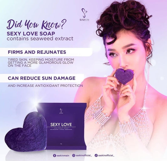 Sexy Love Whitening and Slimming Face and Body Soap 70g