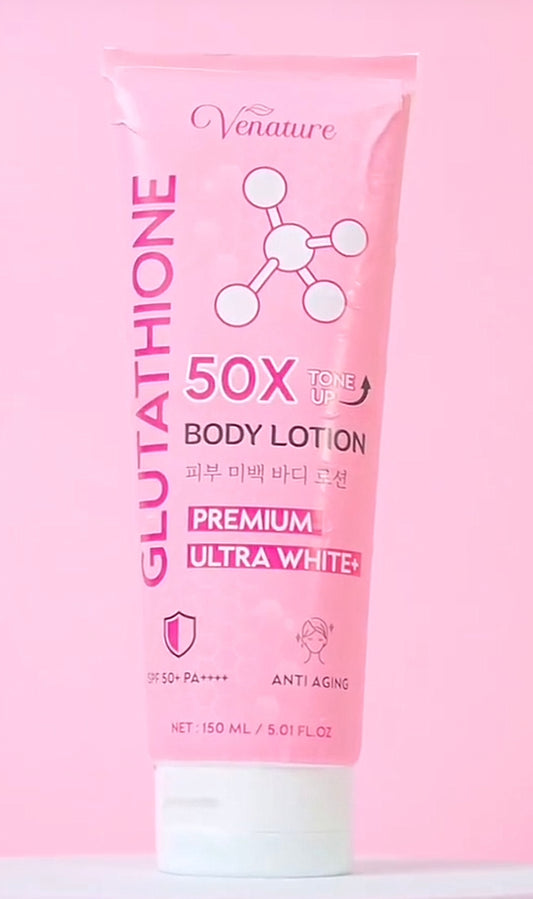 Venature Glutathione Body Lotion 50x Tone Up 150ml