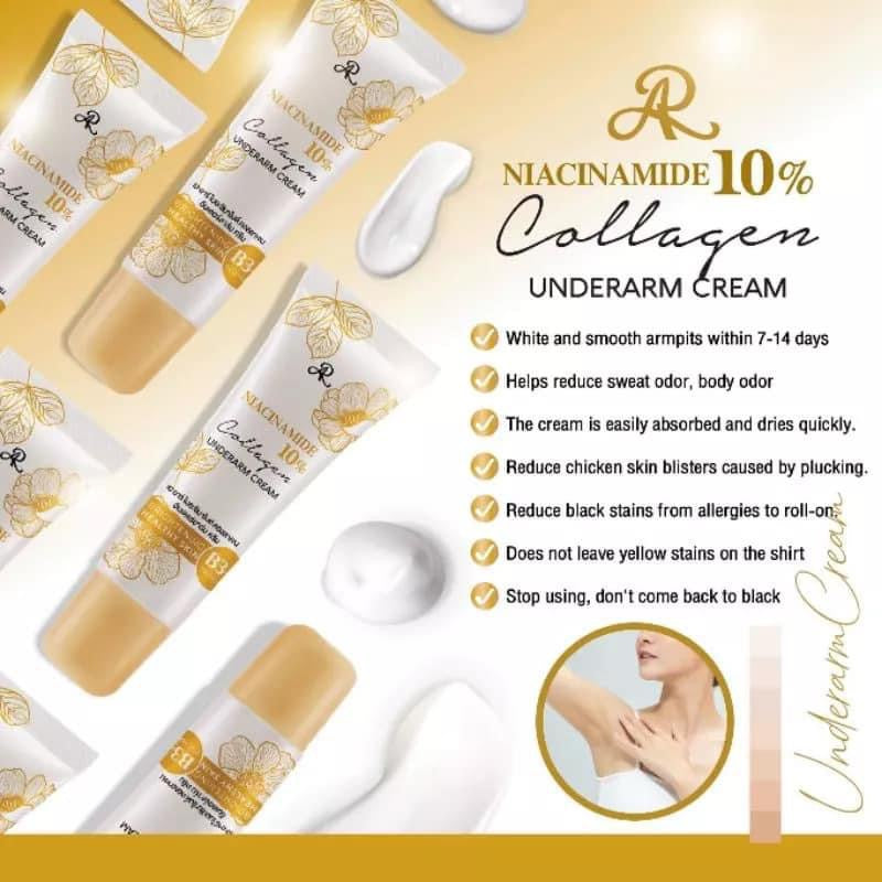 AR Niacinamide Underarm Whitening Cream