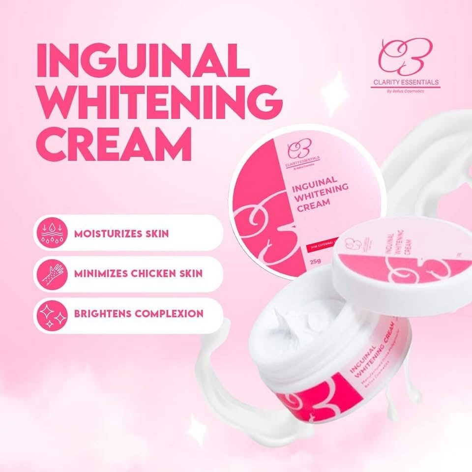 Clarity Essentials Inguinal Whitening Cream 50g