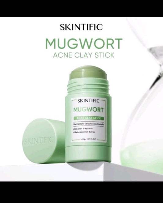 Skintific Mugwort Acne Clay Stick 40g