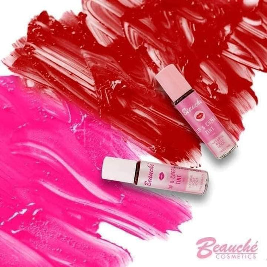 Beauche Lip & Cheek Tint in 2 Shades: Pink Passion OR Red Love