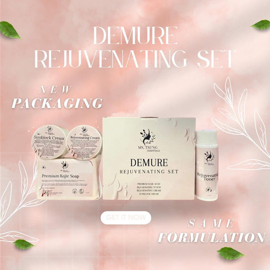 Ms. Tsung Demure Rejuvenating Set - New packaging!