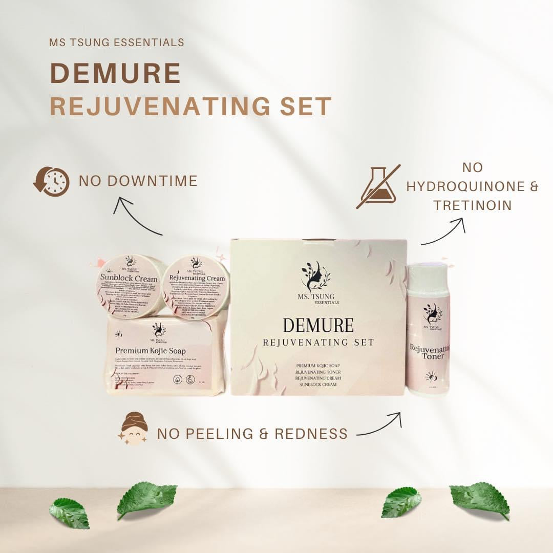 Ms. Tsung Demure Rejuvenating Set - New packaging!