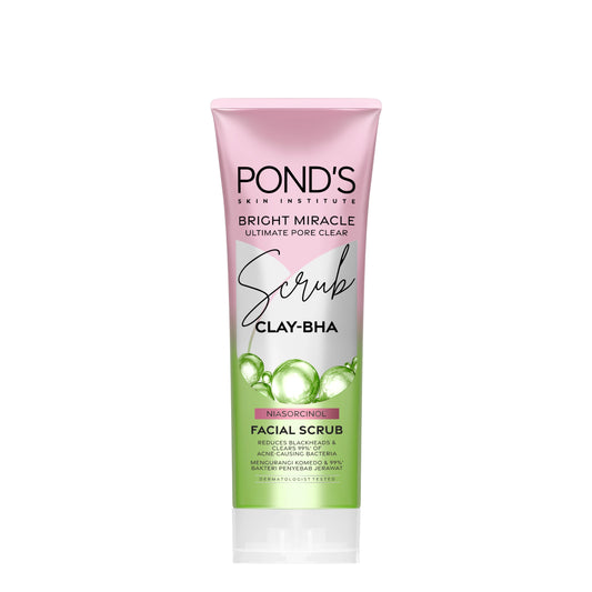 Pond’s Bright Miracle Ultimate Pore Clear Facial Scrub 100g