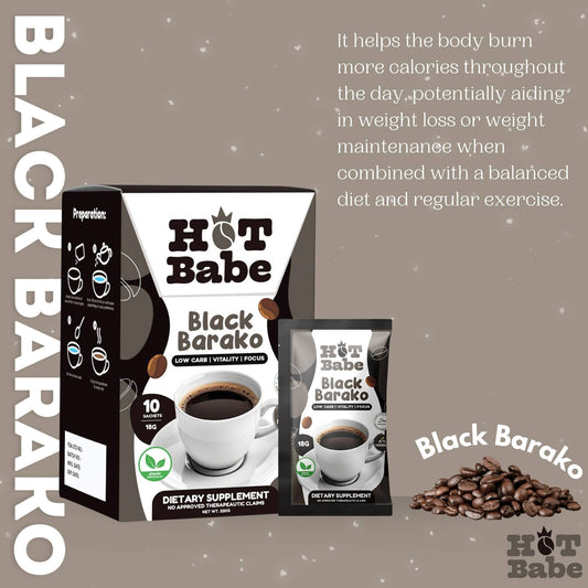 Hot Babe Black Barako Coffee by Kiray