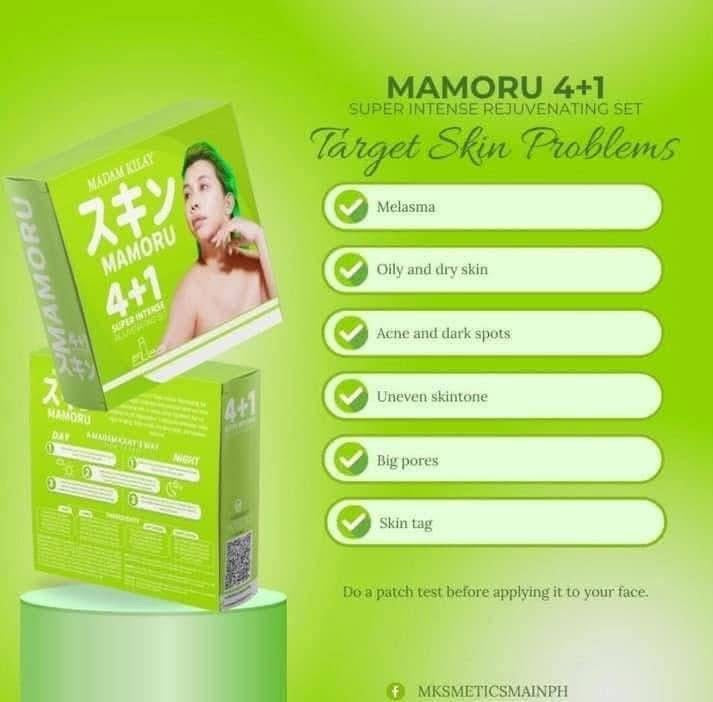 Madam Kilay Mamoru 4 + 1 Super Intense Rejuvenating Set