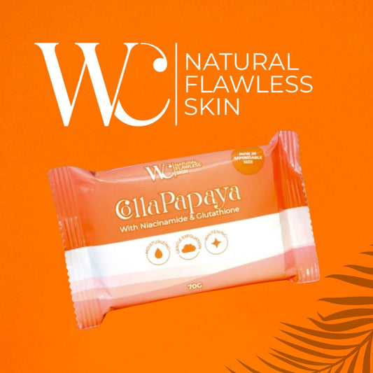 W&C Natural Flawless Skin CollaPapaya With Niacinamide & Glutathione 70g