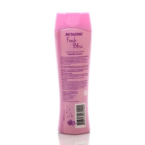 Betadine Fresh Bliss Daily Feminine Wash (Lavender Mist) 150ml