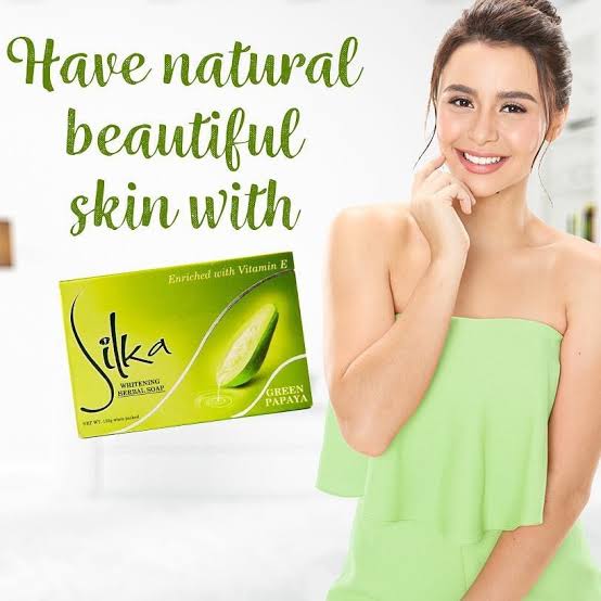 Silka Whitening Herbal Soap Green Papaya 135g Tita Guapa s