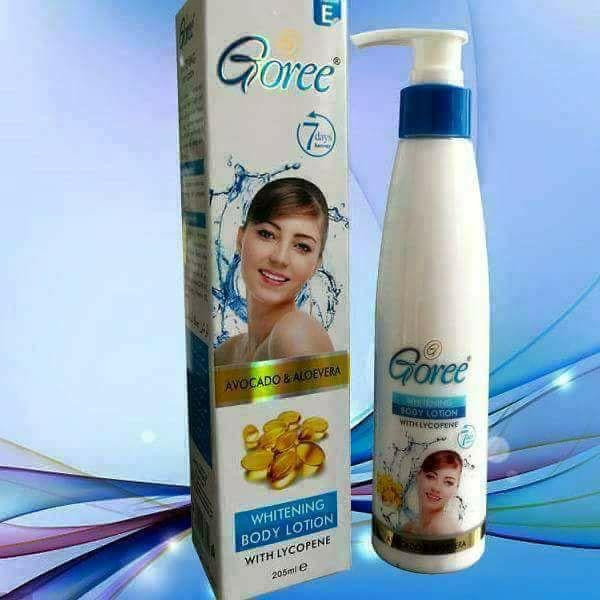 Goree Whitening Lotion 250ml  (With Lycopene, Avocado and Aloe Vera)