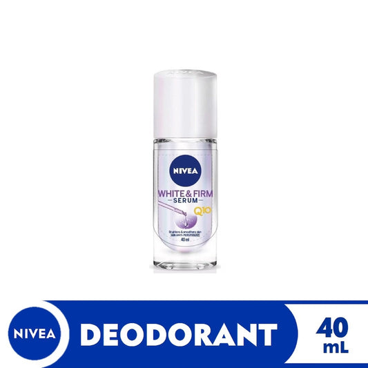 Nivea Deodorant White & Firm with Q10 Anti-Perspirant Serum Roll-on 40ml