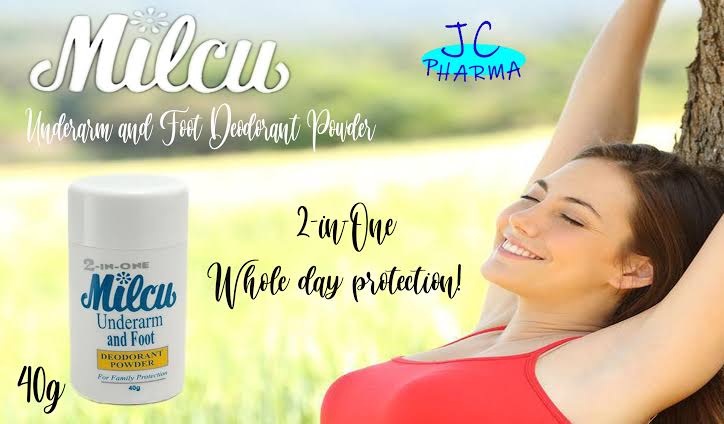 MILCU Underarm & Foot Powder 40g