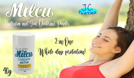 MILCU Underarm & Foot Powder 40g