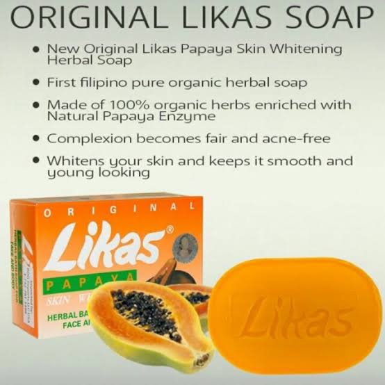 Likas Papaya Whitening Soap 135g